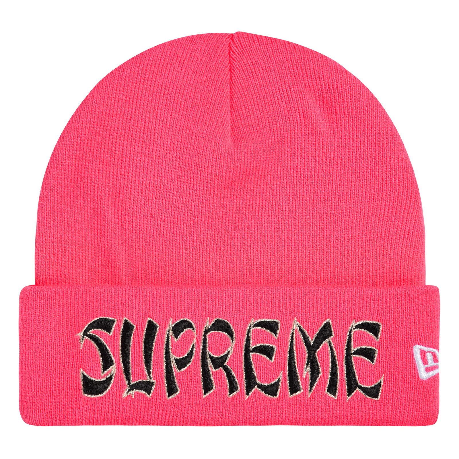 Supreme Action Pink New Era Beanie OSFA (1 of 2)