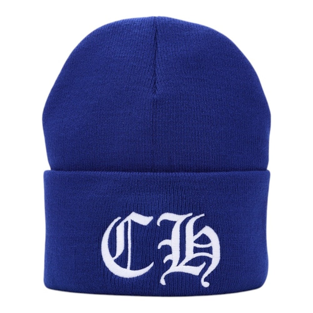 Blue OSFA Beanie by Chrome Hearts for Watch: Blue OSFA Beanie by Chrome Hearts for Watch Blue Chrome Hearts watch beanie in one-size-fits-all sizing. Specifications Brand: Chrome Hearts Item type: Beanie Style: Watch beanie Color: Blue Size: OSF