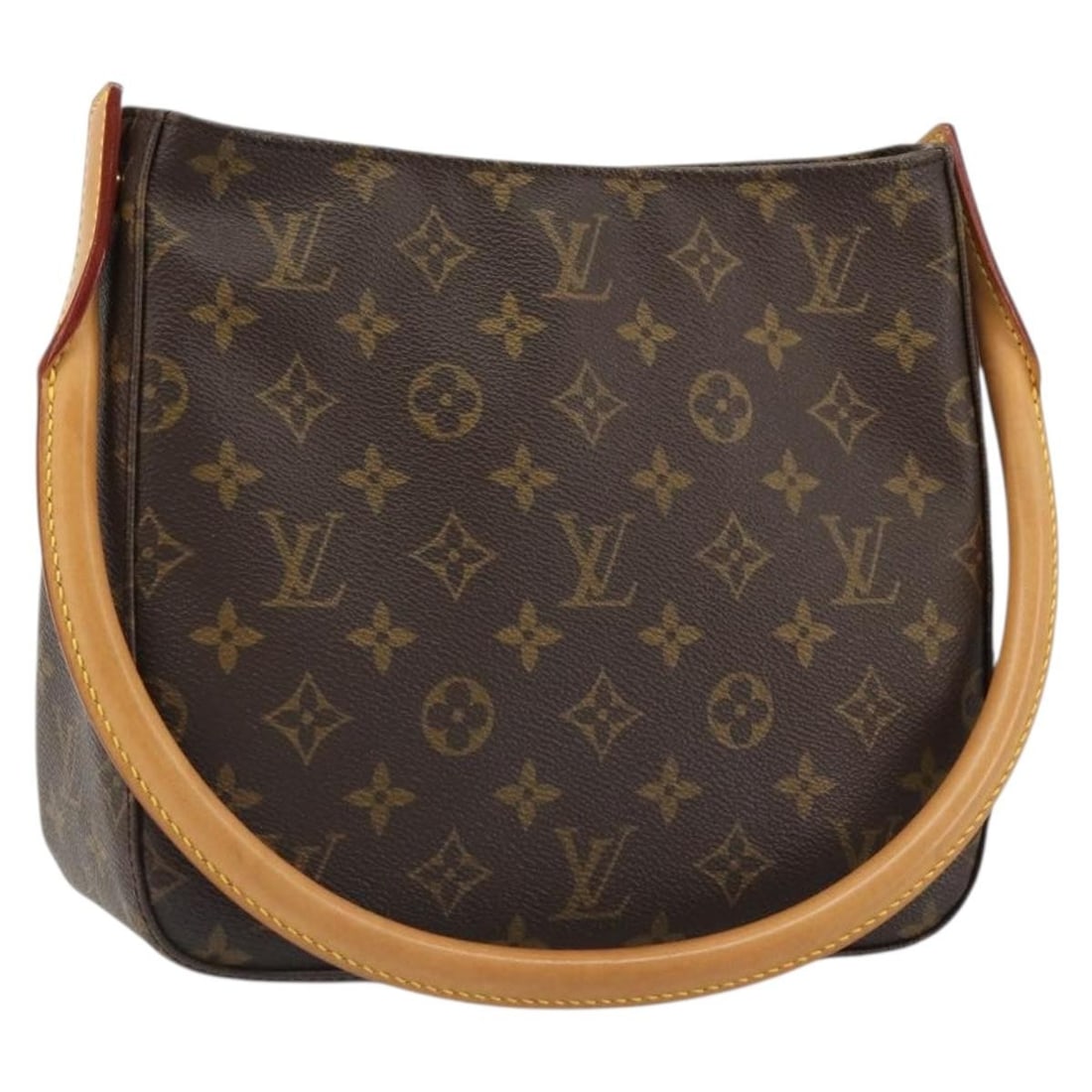 Louis Vuitton M51146 Looping MM Monogram Canvas Shoulder Bag: Louis Vuitton M51146 Looping MM Monogram Canvas Shoulder Bag Louis Vuitton Monogram Looping MM shoulder bag crafted in Monogram canvas. This women's shoulder bag includes a dust bag and is made in Fra