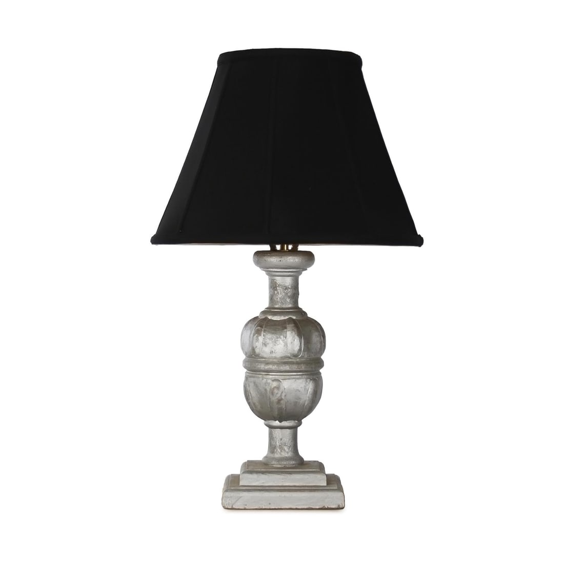 Zentique Adrien Black Birch Ivory Table Lamp English Traditional Style (1 of 1)