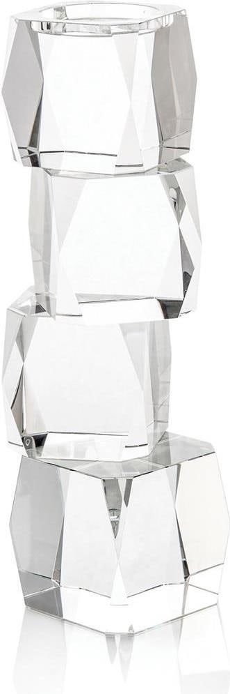 John-Richard Cubist Crystal Candleholder UL-Listed 16 Inch (1 of 1)