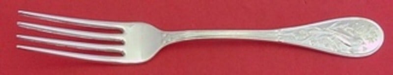 Tiffany Co Audubon sterling silver fork 7 1/4 in (1 of 2)