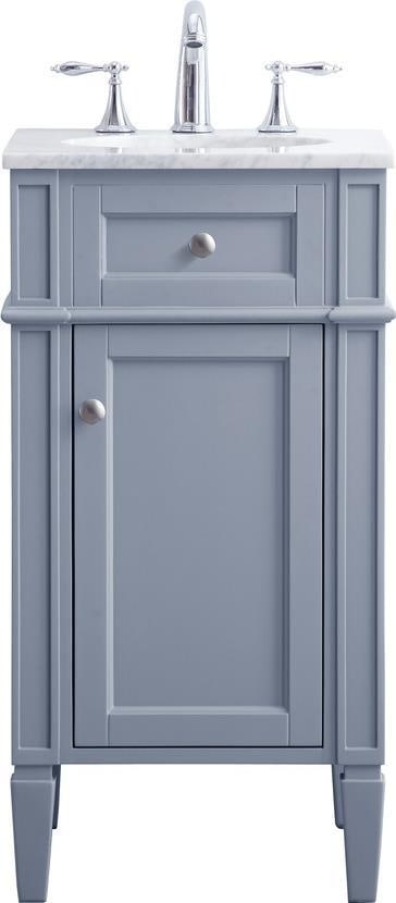 Elegant Lighting Solid Wood Bathroom Vanity Gray Contemporary Style: Elegant Lighting Solid Wood Bathroom Vanity Gray Contemporary Style This elegant solid wood vanity in gray combines contemporary style with practicality, making it a perfect addition to any bathroom. 