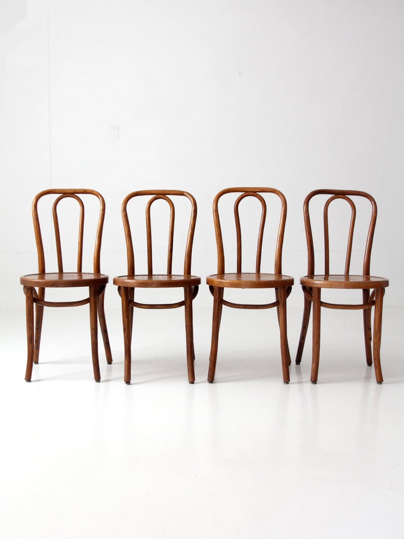 4 Great Northern Chair Co bentwood dining chairs 1930s (1 of 16)