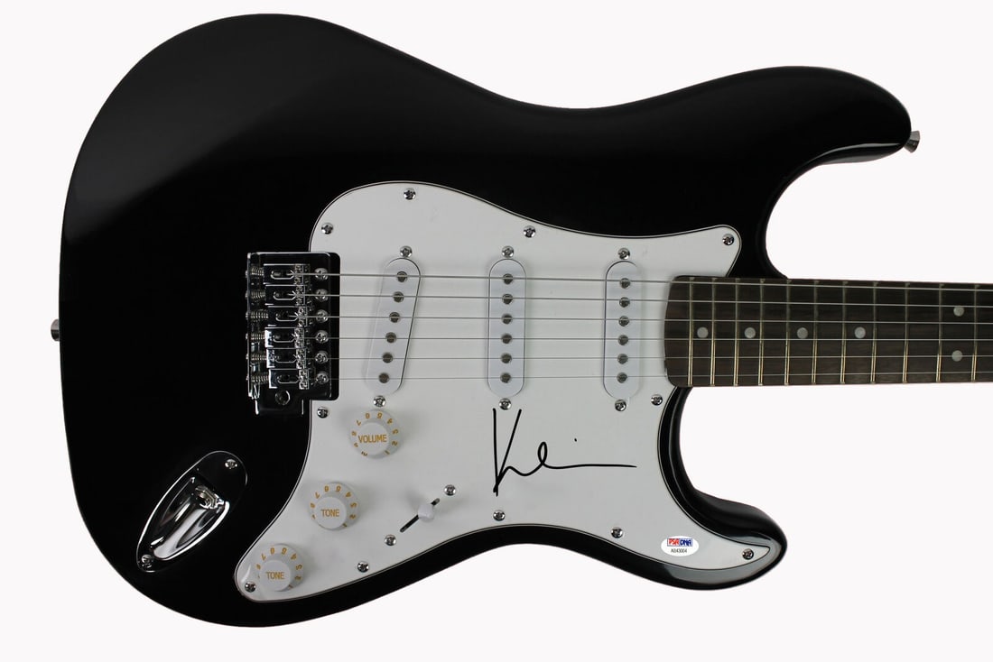 Autographed Guitar by Kevin Shields of My Bloody Valentine PSA DNA AB43004 (1 of 1)