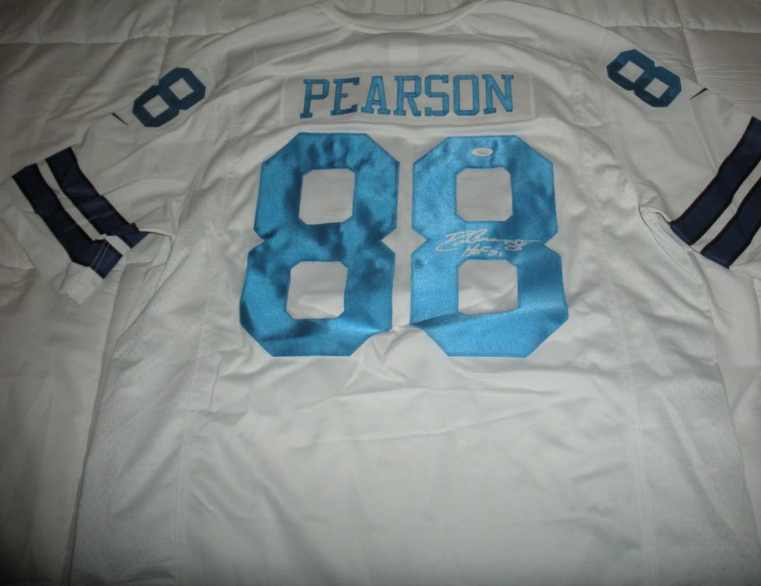 Nike Dallas Cowboys Drew Pearson HOF Signed Jersey Beckett COA (1 of 3)