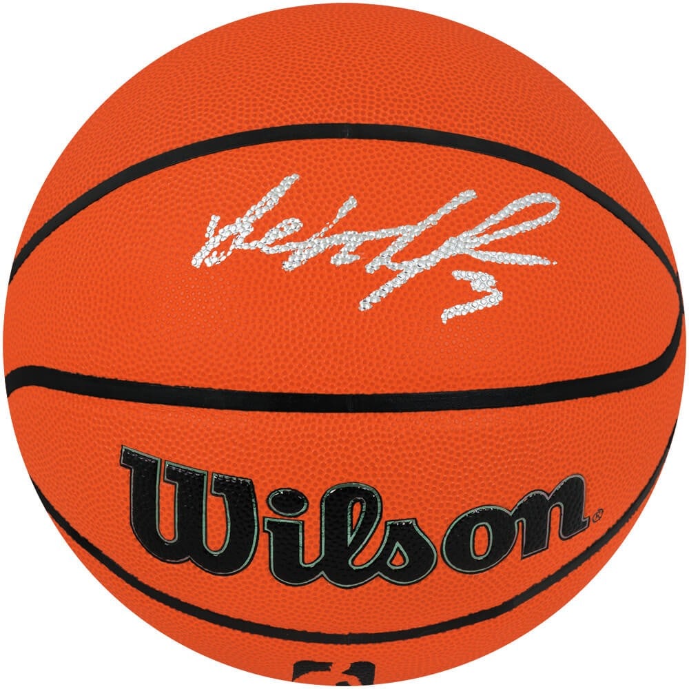 Autographed Wilson NBA Basketball Ben Wallace Detroit Pistons (1 of 1)