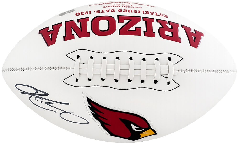 Autographed Jarden White Logo Football Kyler Murray Arizona Cardinals Fanatics COA (1 of 1)