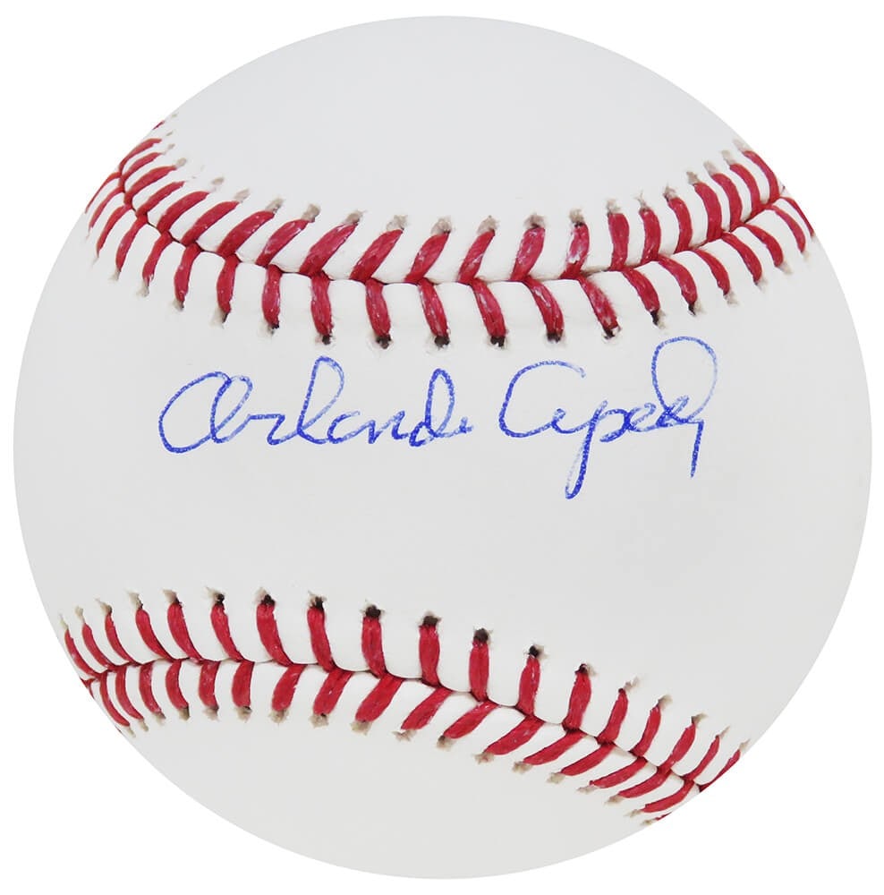 Rawlings Official MLB Baseball Autographed by Orlando Cepeda with COA (1 of 1)