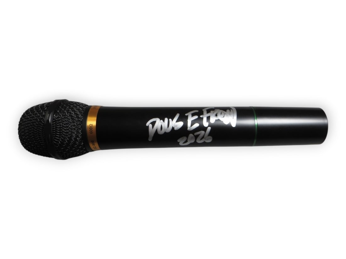 Beckett Authenticated Doug E. Fresh Signed Original Microphone (1 of 4)