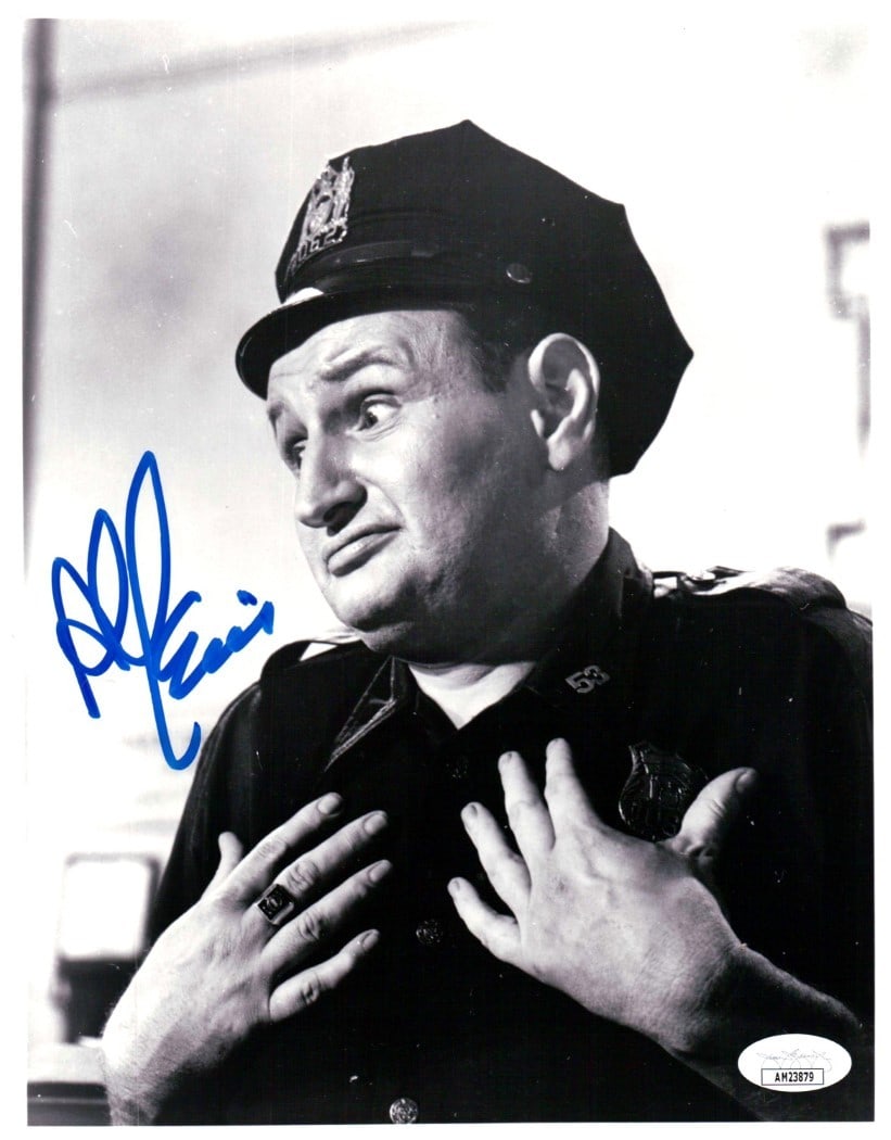8x10 Photograph Signed by Al Lewis Car 54 Where Are You JSA Authenticated (1 of 1)