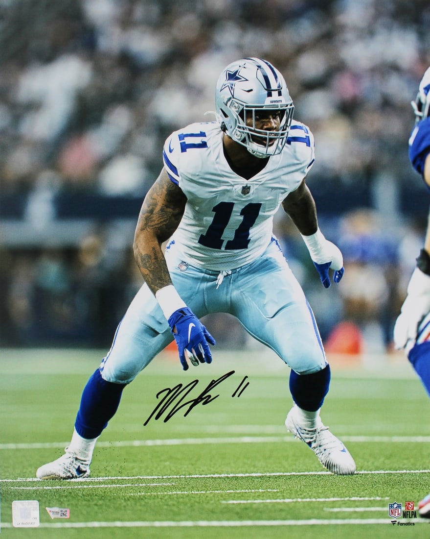 Micah Parsons Signed 16x20 Dallas Cowboys Photo Beckett Authenticated (1 of 2)