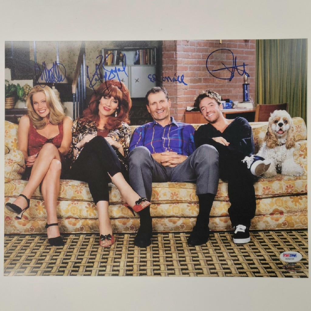 11x14 Signed Photo Married With Children Cast PSA Authenticated (1 of 4)