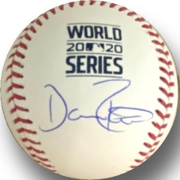 MLB Authenticated Dave Roberts Signed 2000 World Series Baseball (1 of 2)