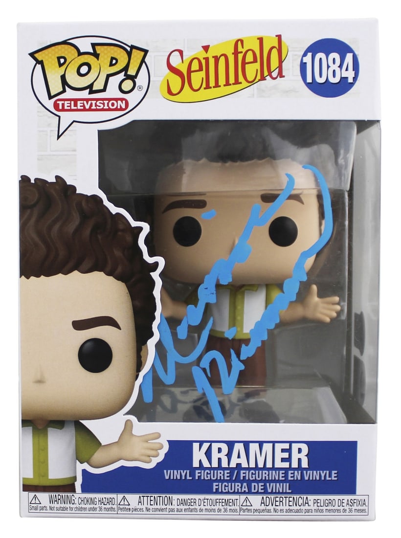 Beckett Authenticated Michael Richards Autographed Kramer 1084 Funko Pop Figure (1 of 8)