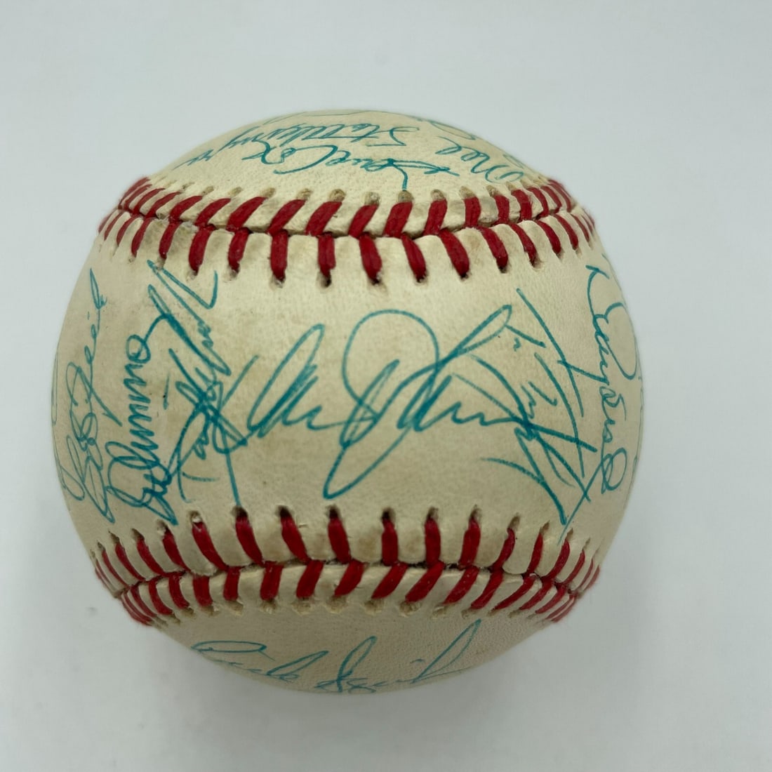 National League baseball 1988 New York Mets team signed with Gary Carter (1 of 7)