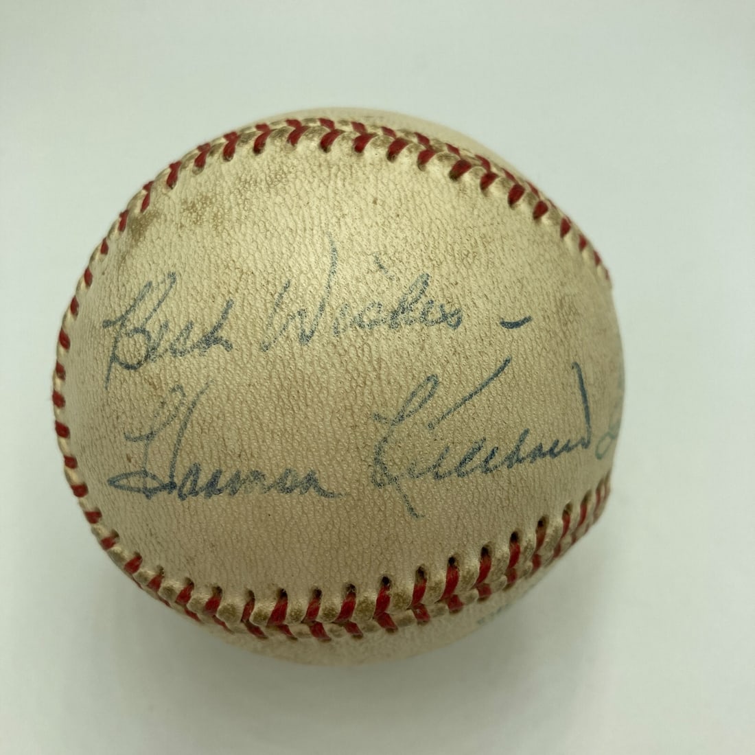 JSA Authenticated Harmon Killebrew Joe Cronin Signed American League Baseball: JSA Authenticated Harmon Killebrew Joe Cronin Signed American League Baseball Original signed baseball featuring Harmon Killebrew on a 1960s American League Joe Cronin ball. This pre-owned piece inclu