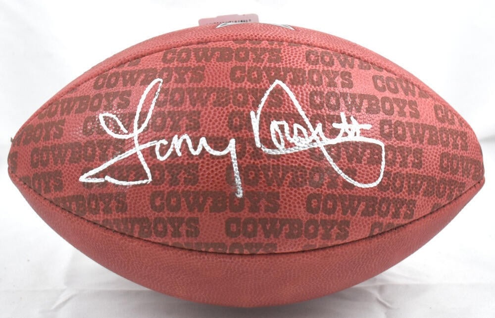 Tony Dorsett autographed Duke football Dallas Cowboys limited edition Beckett: Tony Dorsett autographed Duke football Dallas Cowboys limited edition Beckett This is an original, signed football featuring Tony Dorsett and the Dallas Cowboys. It is noted as a limited edition showc
