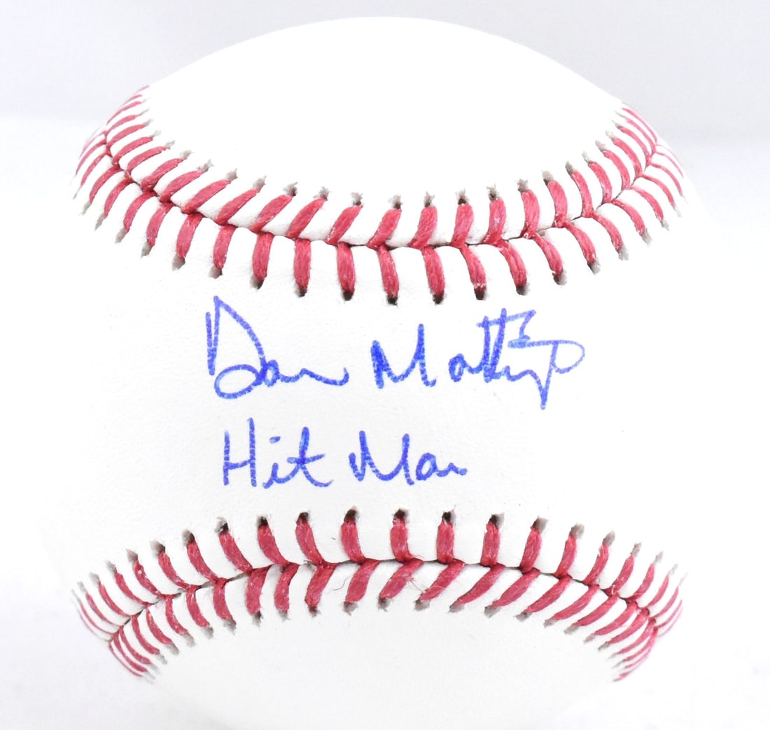 Don Mattingly signed Rawlings OML baseball Beckett BAS hologram (1 of 3)