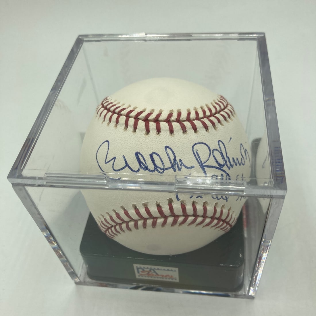 Brooks Robinson autographed MLB baseball PSA DNA 9.5 grade (1 of 9)