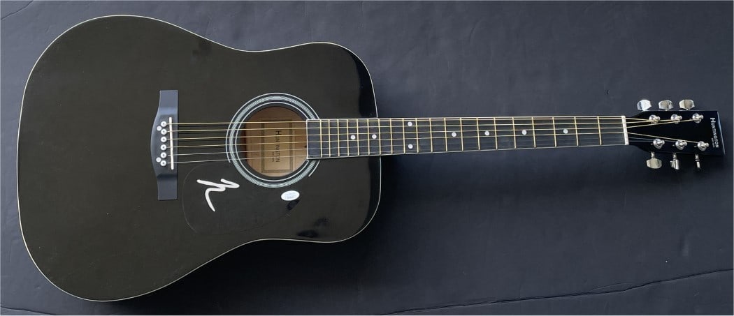 JSA Authenticated Taylor Hawkins Autographed Foo Fighters Guitar Pickguard (1 of 5)