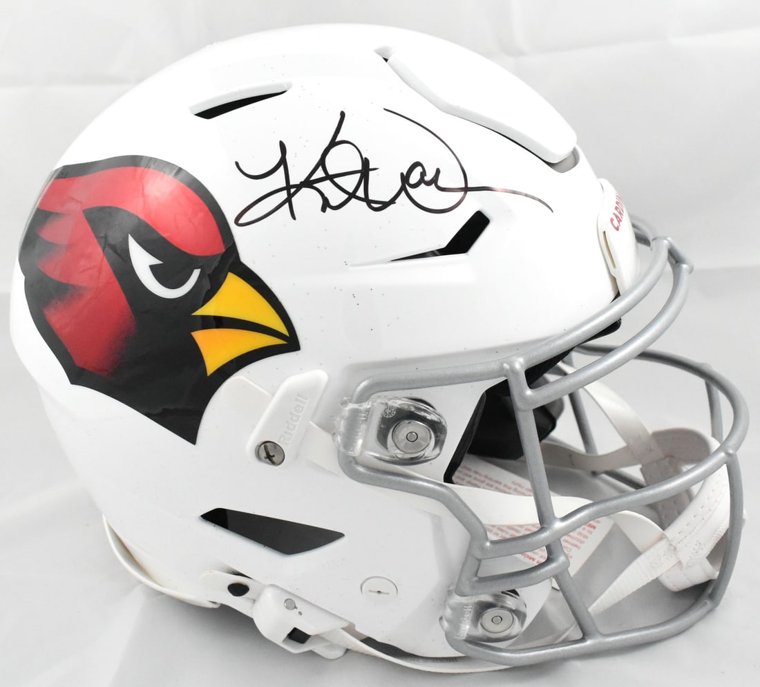 Arizona Cardinals Speedflex Full Size Helmet Signed by Kurt Warner Beckett Holo (1 of 6)