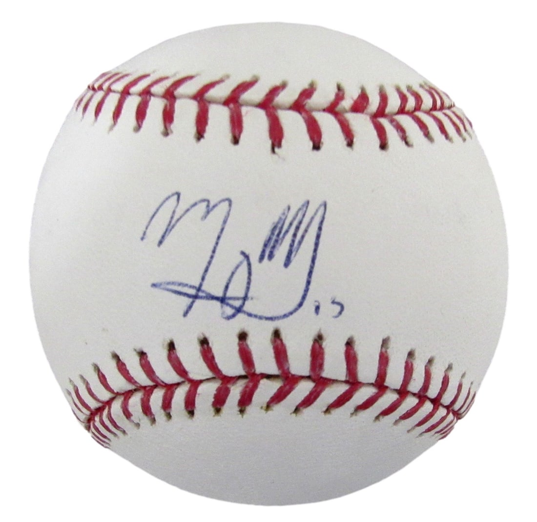 PSA DNA Certified Manny Machado Autographed OML Baseball Padres (1 of 3)