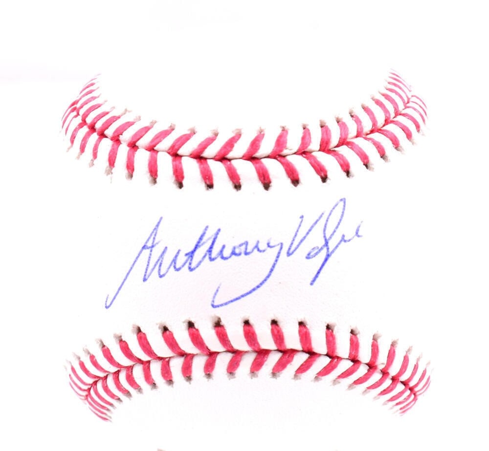 Fanatics Authentic Anthony Volpe Signed OML Baseball Yankees: Fanatics Authentic Anthony Volpe Signed OML Baseball Yankees Pre-owned Official Major League baseball autographed by Anthony Volpe. Includes Fanatics Authentic autograph authentication and is associat