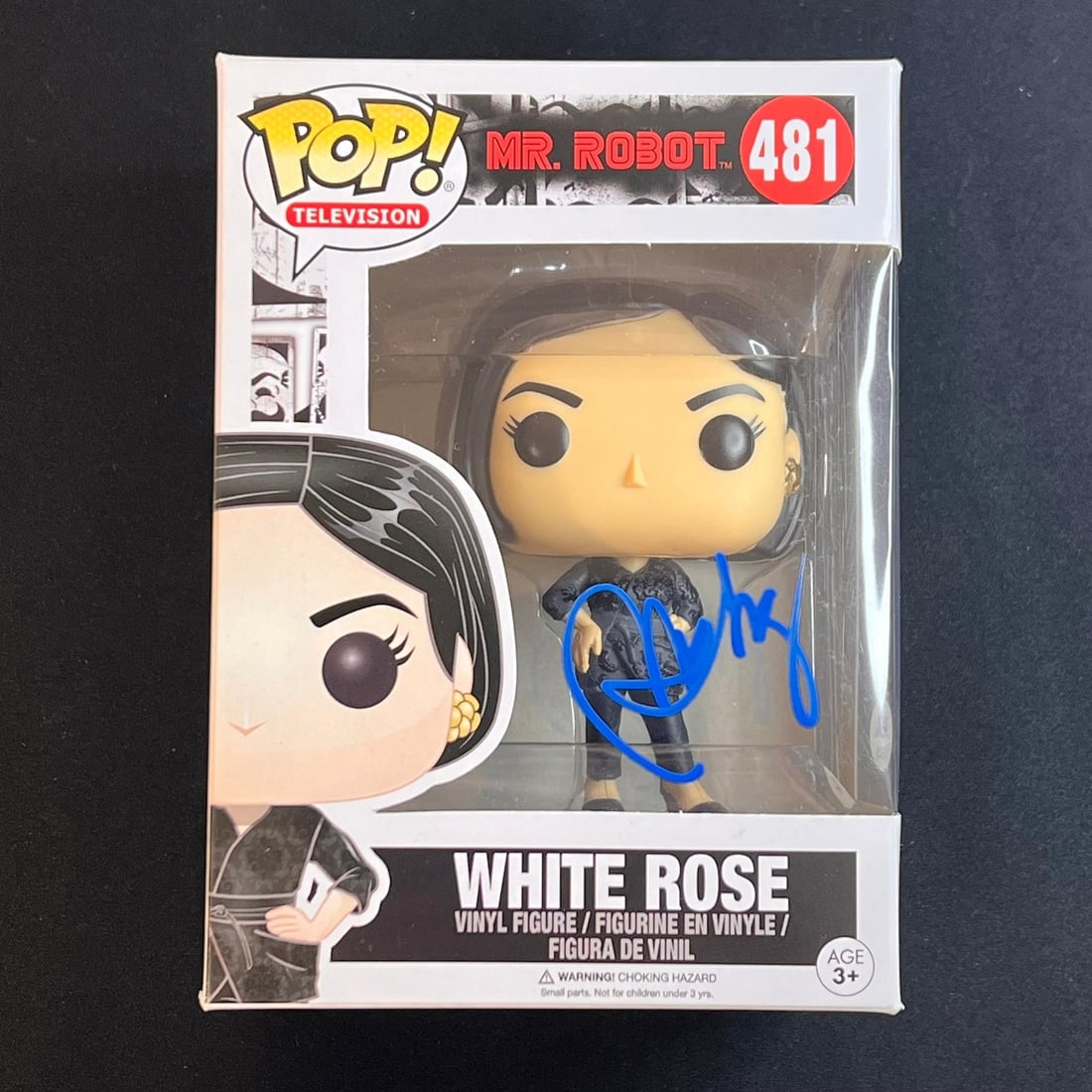 PSA DNA authenticated B D Wong signed White Rose Funko Pop #481 (1 of 2)