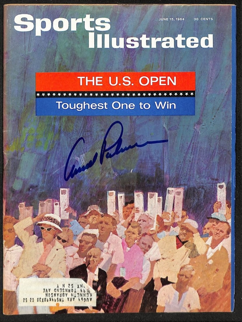 Arnold Palmer autographed 1964 Sports Illustrated US Open photo JSA 213020 (1 of 6)