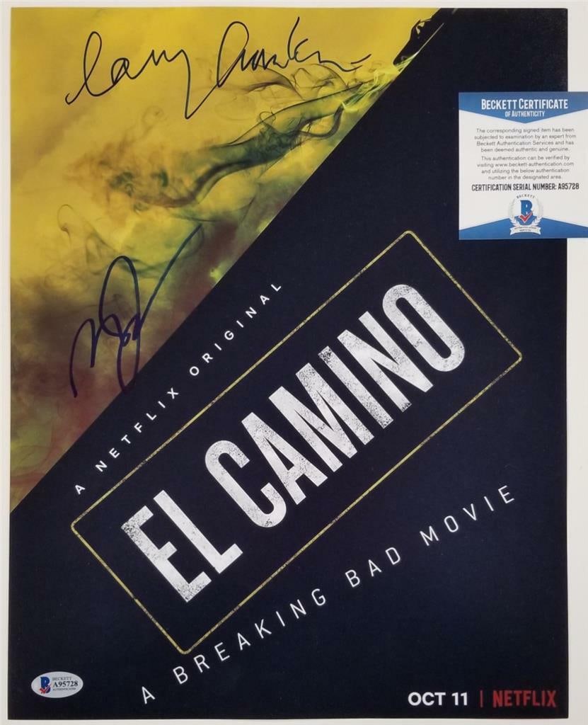 El Camino 11x14 Photo Signed by Matt Jones and Larry Hankin Beckett COA (1 of 3)