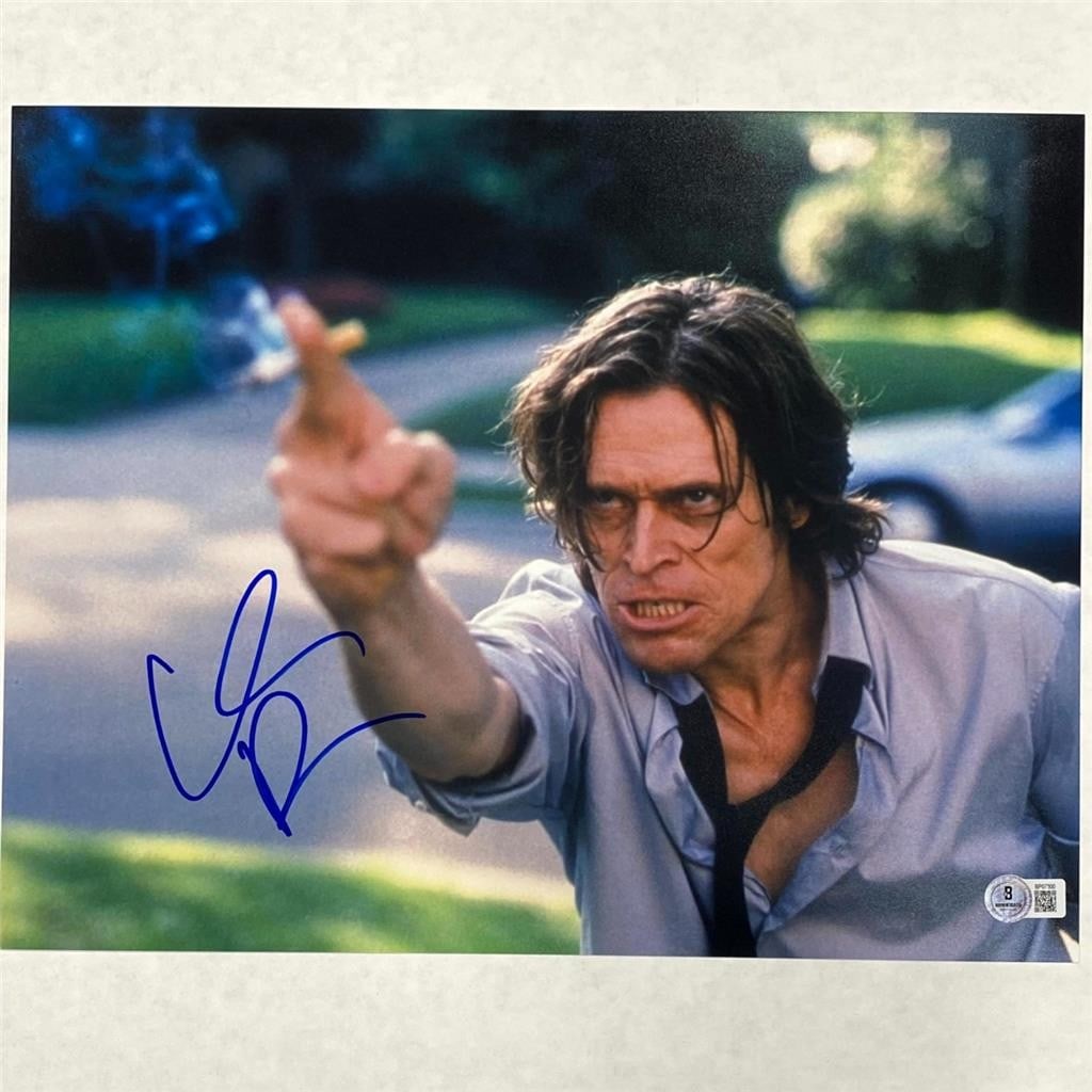 Autographed 11x14 Boondock Saints Photo Willem Dafoe Beckett BAS (1 of 3)