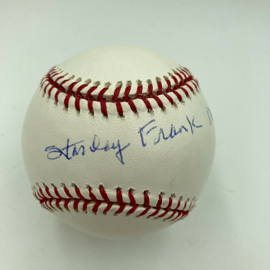 PSA DNA Certified Stan Musial Full Name Autographed MLB Baseball: PSA DNA Certified Stan Musial Full Name Autographed MLB Baseball Pre-owned original Major League Baseball signed with Stanley Frank Stan Musial's full name. Includes PSA/DNA COA. Specifications Produc