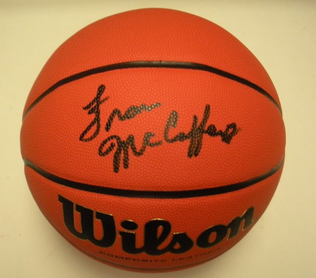 Signed Iowa Hawkeyes Basketball Fran McCaffery Beckett COA (1 of 2)