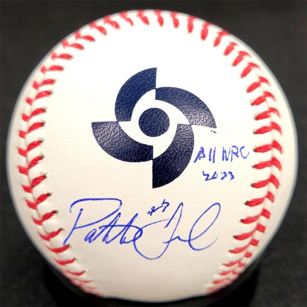 Beckett Witness authenticated Patrick Sandoval signed baseball All WBC 2023 (1 of 3)