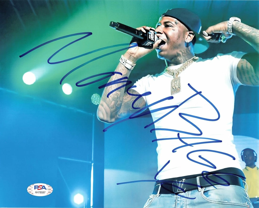 Signed Moneybagg Yo 8x10 Photo PSA DNA Authenticated (1 of 1)
