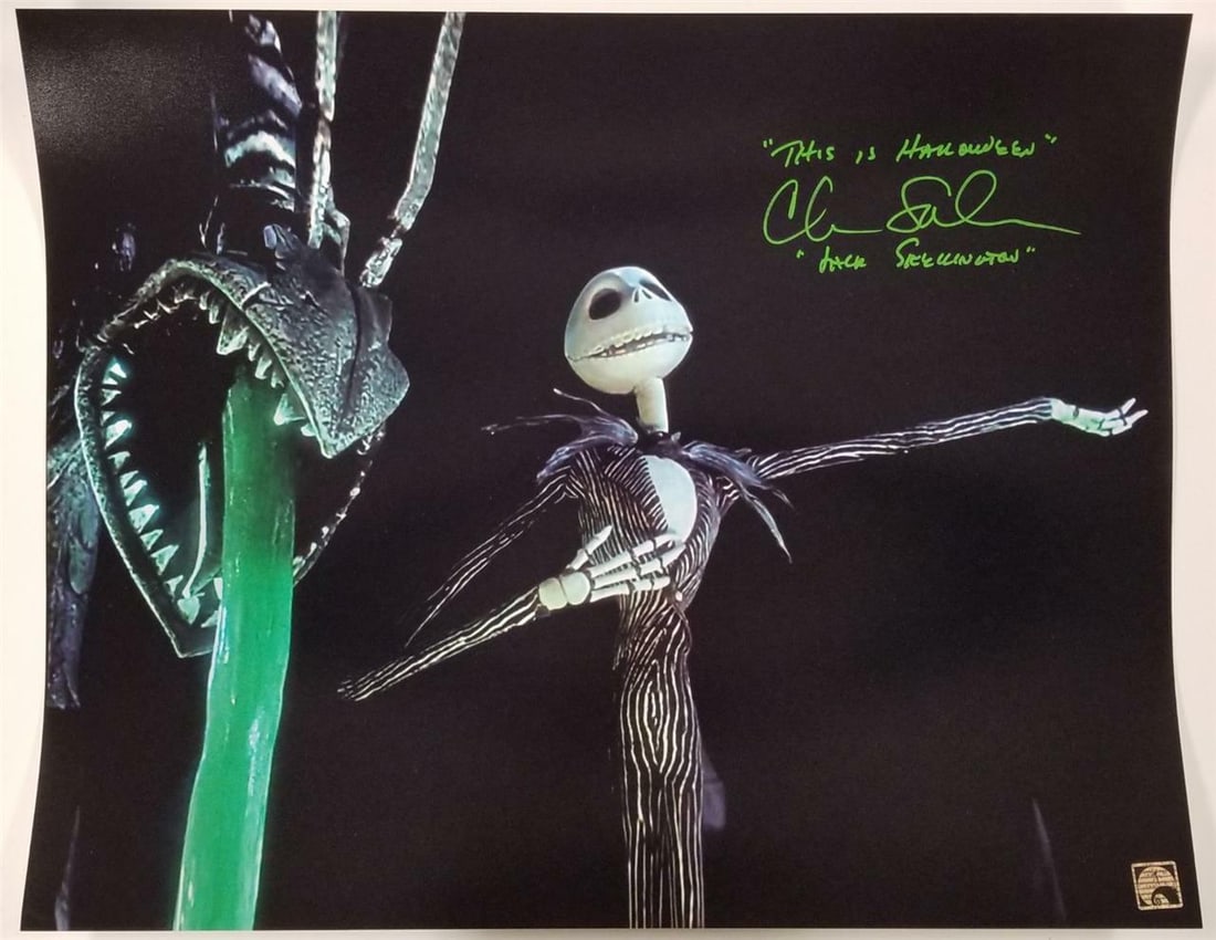 16x20 Photograph Signed by Chris Sarandon Voice of Jack Skellington COA (1 of 1)