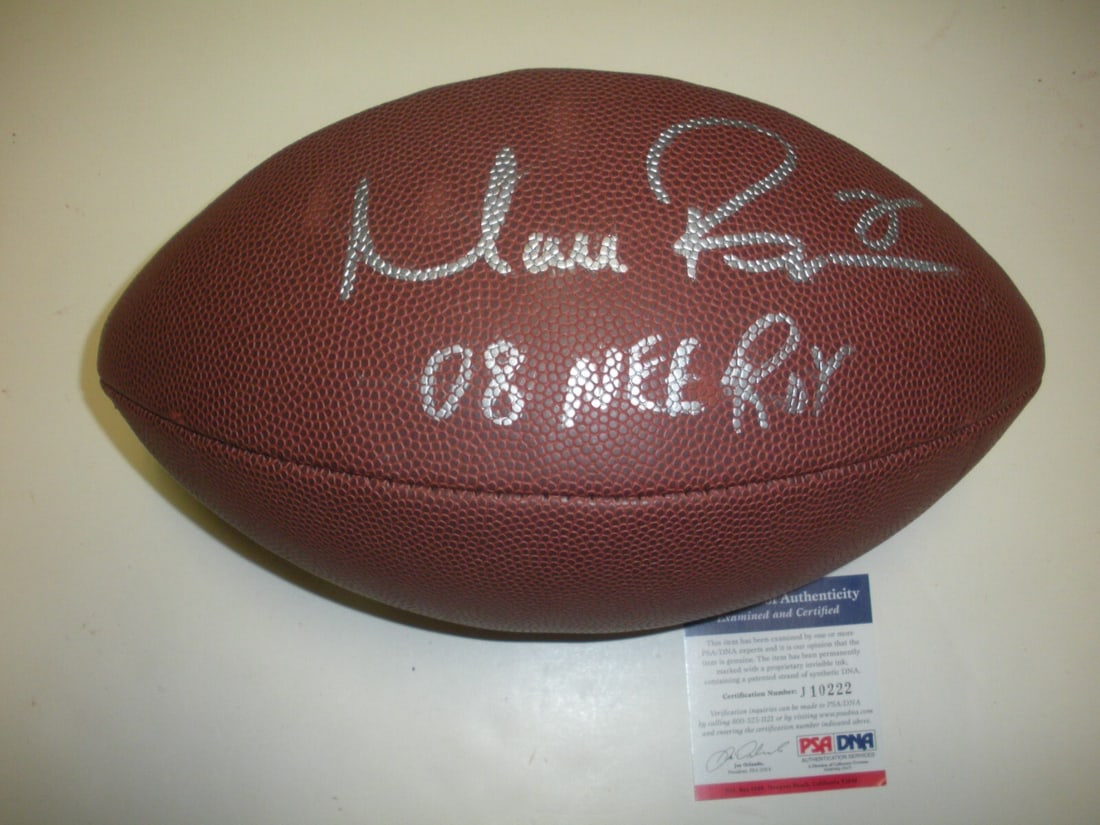 Matt Ryan signed NFL football PSA DNA authenticated Atlanta Falcons Boston College (1 of 1)