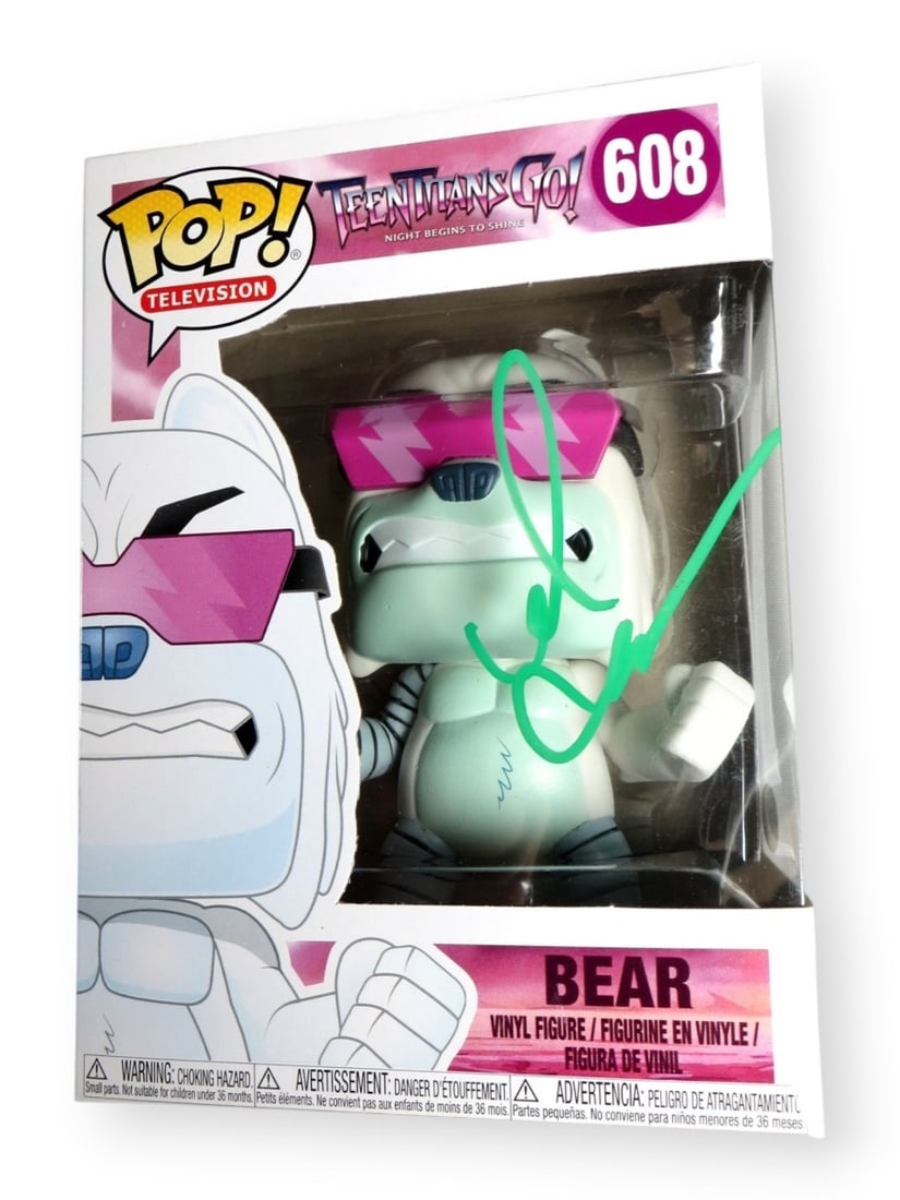 JSA Authenticated CeeLo Green Funko POP Teen Titans Go Bear (1 of 3)