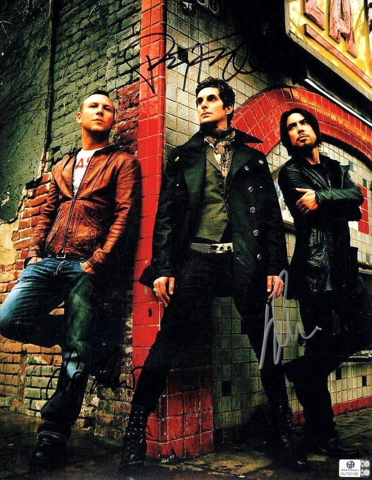 11x14 Jane's Addiction photo autographs by Farrell Navarro Perkins Global Authentics (1 of 2)