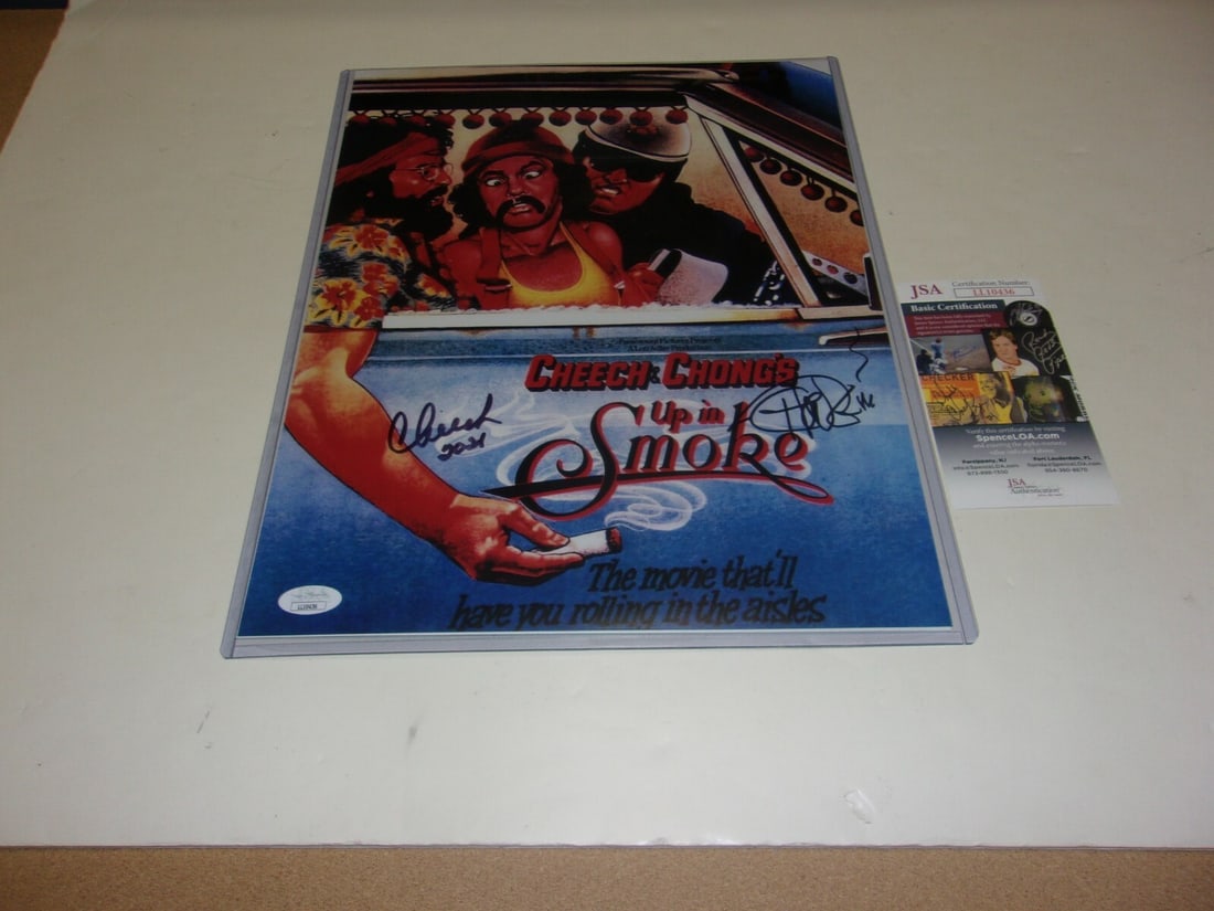 Tommy Chong Autographed Up in Smoke 11x14 Photo with JSA Authentication (1 of 1)