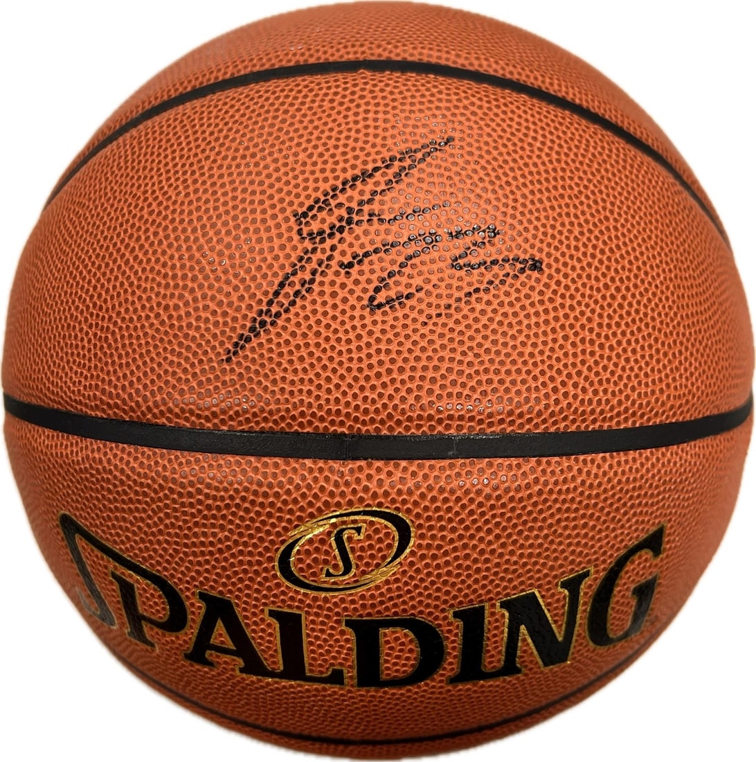PSA DNA authenticated Fred VanVleet signed Spalding basketball: PSA DNA authenticated Fred VanVleet signed Spalding basketball This Spalding basketball is autographed by Fred VanVleet of the Toronto Raptors. The signature has been authenticated by PSA/DNA, ensurin