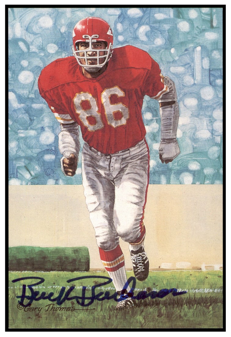 Buck Buchanan Autographed GLAC Chiefs Art PSA AL85334 (1 of 2)