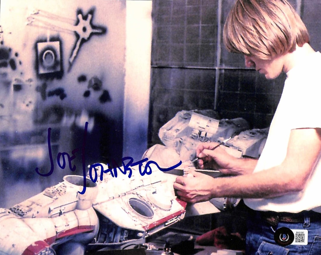Autographed 8x10 Star Wars Blockade Runner Photo Signed by Joe Johnston Beckett (1 of 1)