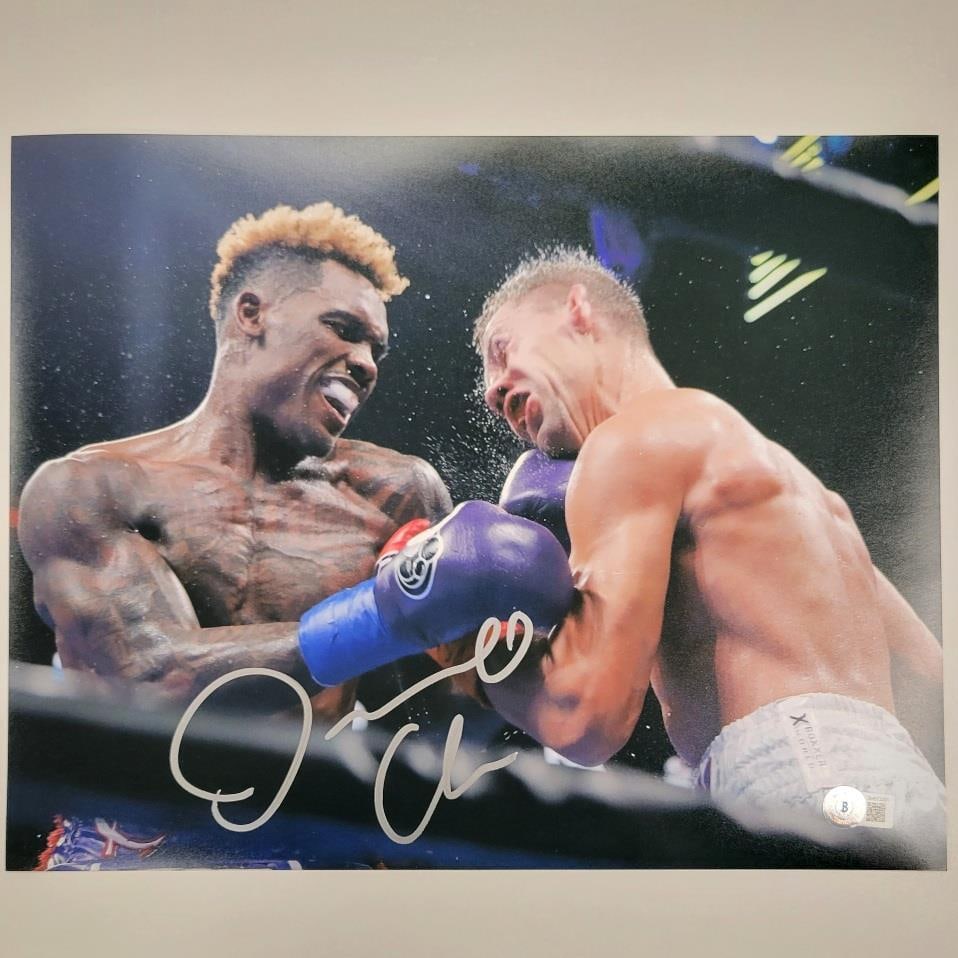 11x14 Jermall Charlo Autographed Boxing Photo Beckett BAS Holo Certified (1 of 3)