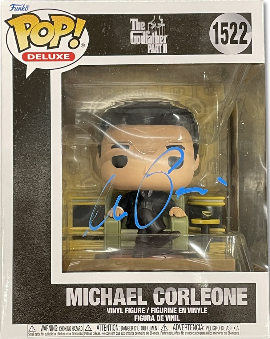 Al Pacino Autographed Michael Corleone Funko Pop Beckett Authenticated (1 of 5)