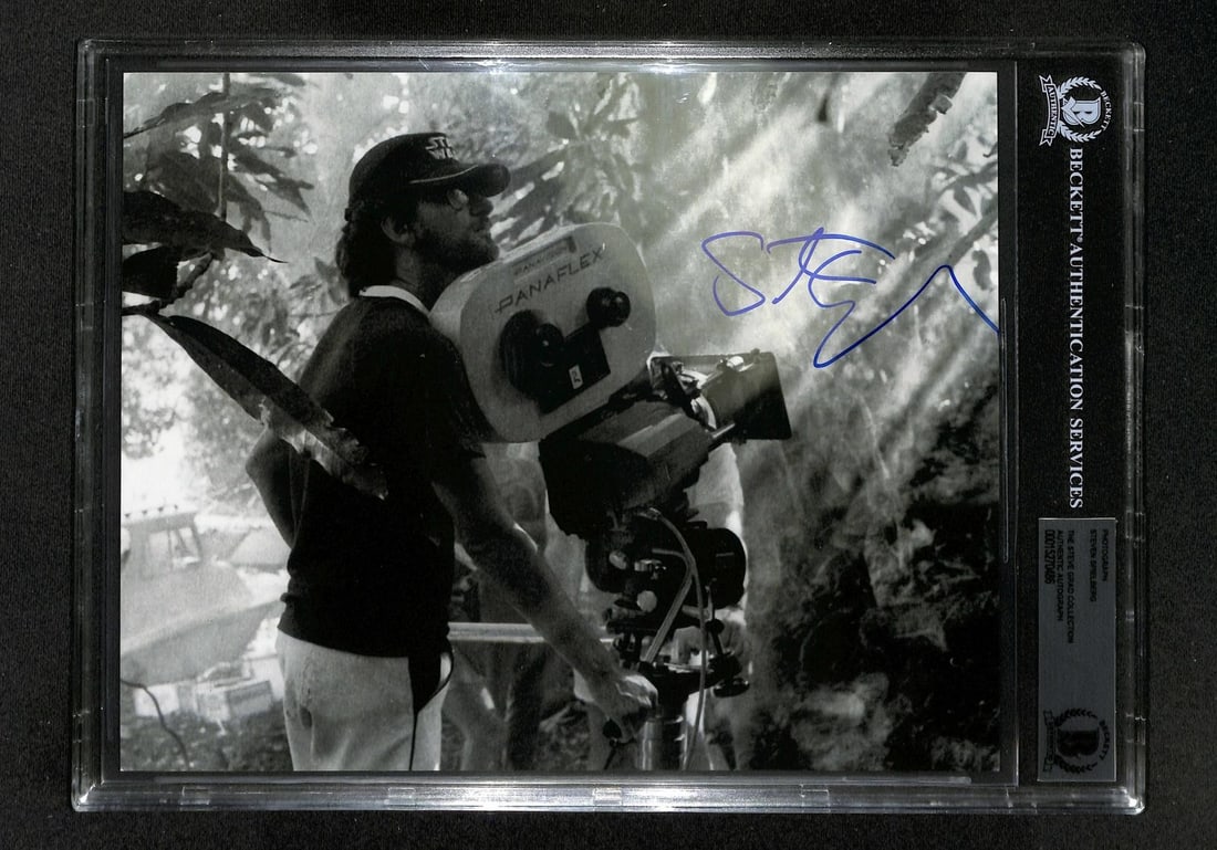 Beckett Authenticated 8x10 Signed Photo of Steven Spielberg Indiana Jones (1 of 1)