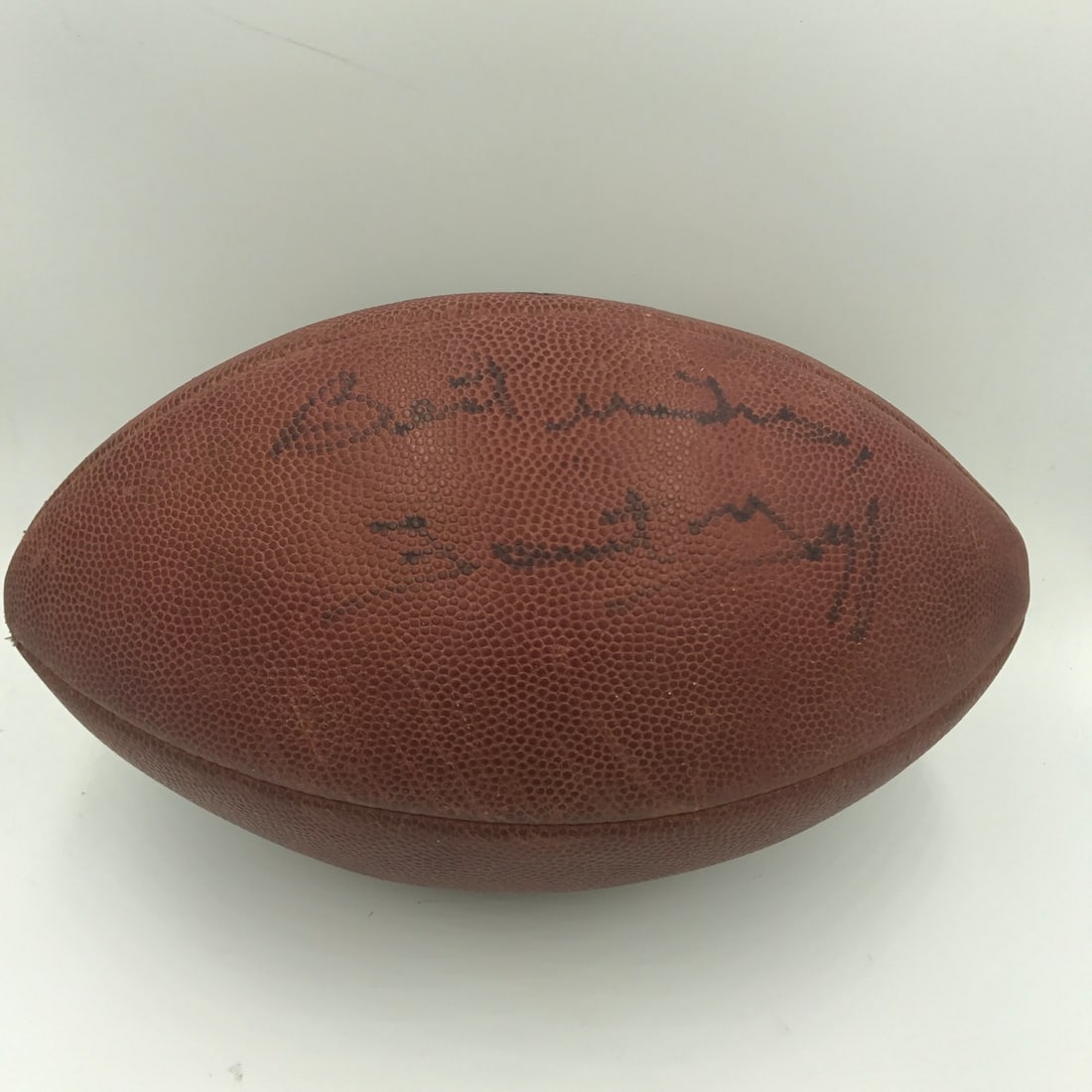 Vintage Wilson NFL Football Signed by Forrest Gregg PSA DNA (1 of 7)