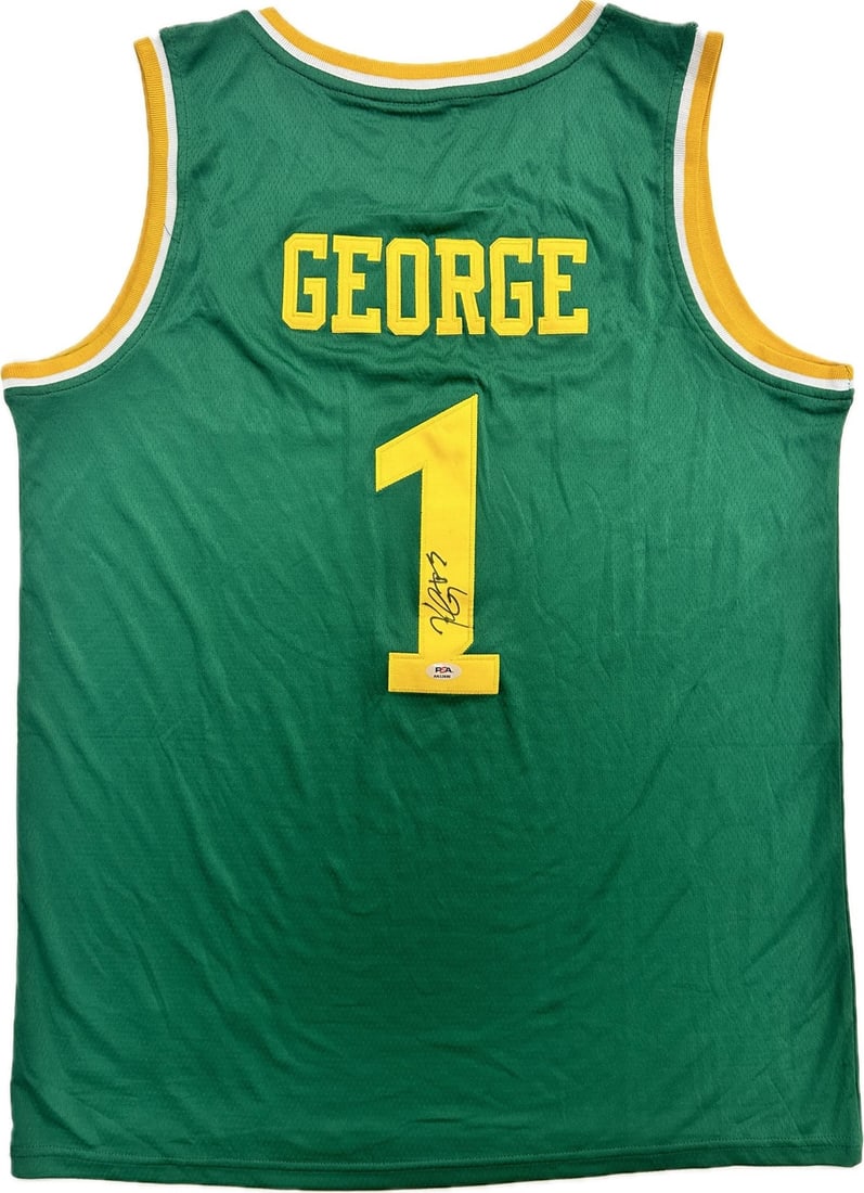 PSA DNA authenticated Keyonte George Baylor basketball jersey (1 of 2)