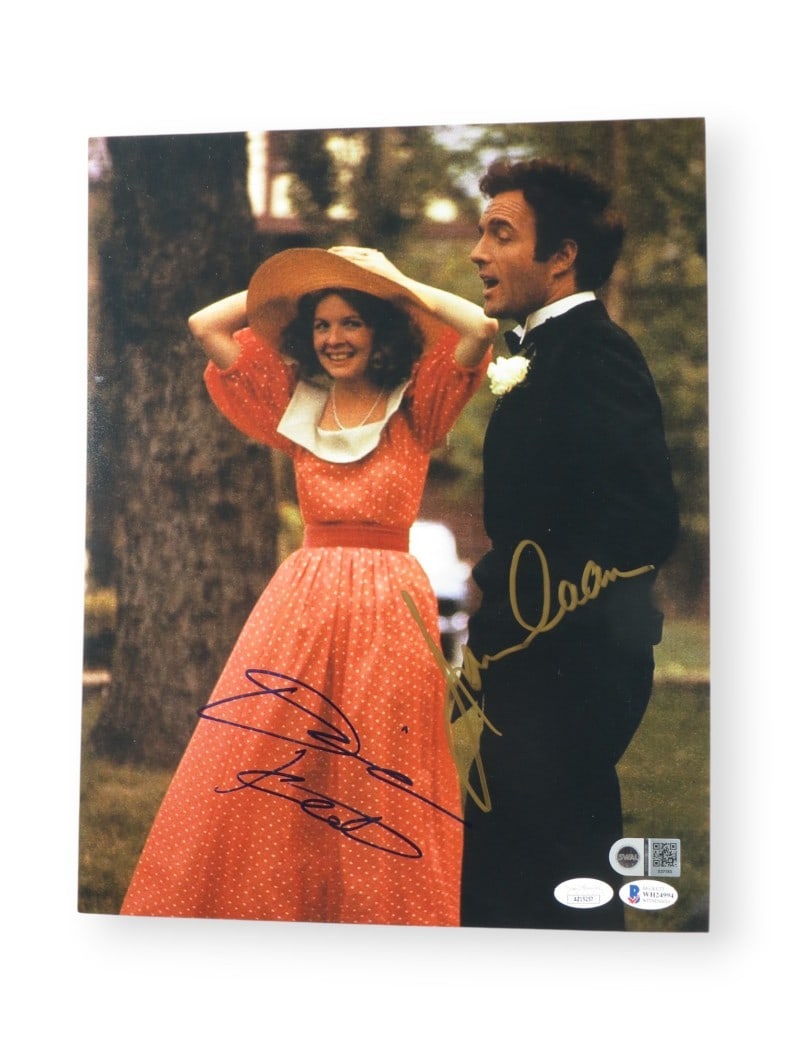 11X14 Original Photograph Signed by James Caan Diane Keaton JSA (1 of 2)